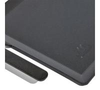 Ensemble de ustensiles de cuisine - Plaque de cuisson - Cuisine professionnelle - Acier carbone hybride - 49 x 26 cm - Noir