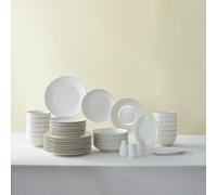 Ensemble de vaisselle Karaca Elegance Bone China Mandarin 53 pièces pour 12 personnes, Or
