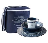 Ensemble de vaisselle « Marine Business Sailor Soul » - 16 pièces