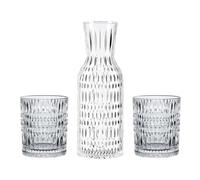 Ensemble de verres et carafe à eau ETHNO, set de 3 pc, clair, verre, Nachtmann