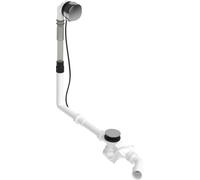 Duravit - Garniture de vidage et trop-plein pour baignoire avec remplissage, chrome 792217000001000