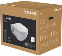 Duravit D-Code WC suspendu, 45140900A1,