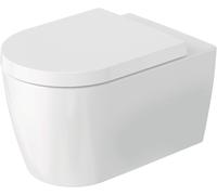 Duravit ME by Starck - WC suspendu avec abattant SoftClose, Rimless, DuraFlush, DuraShield, blanc 490709AAA1