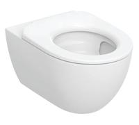 Ensemble de WC suspendu Geberit Acanto, à fond creux profondeur, TurboFlush, avec lunette de WC, 502.996.00.1