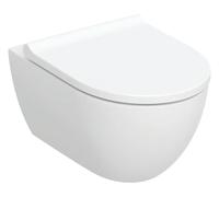 Geberit Acanto WC avec siège WC 502774008 4,5 l, sans rebord, TurboFlush, blanc KeraTect