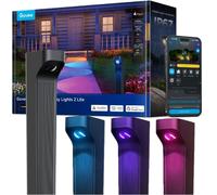 Ensemble d'éclairage extérieur RGBWIC, indice de protection IP67, compatible Matter et Alexa, pour l'éclairage de chemins