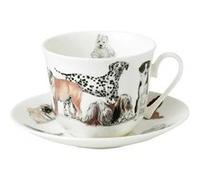 Ensemble déjeuner Chien Galore 45 cl - Roy Kirkham - Décoré - Porcelaine G