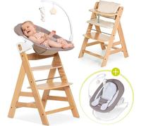 Ensemble Deluxe pour nouveau-nés Hauck Alpha Plus Natur - 4 pièces