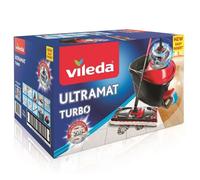 Ensemble d'essuie-glaces Vileda Ultramax Turbo, seau avec essoreuse, neuf