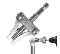 Ensemble d'extracteurs de tuyaux cassés - Outil de perçage de 1,3 à 2,5 cm | Extracteur de vis universel, fixation de valve endommagée, construction en acier massif, prise en main facile, plombier