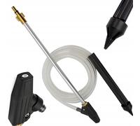 Rosfix Set Kit de Sablage Hydraulique - Buse Céramique, Tuyau 3m, Lance 460mm | Laiton Résistant | compatible avec nettoyeur haute pression Bosch/Makita/AR/Michelin