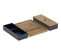 Geberit Pack d'inserts de tiroir 502.349.00.1 pour tiroir supérieur 60 cm, bambou