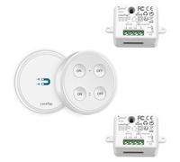 Ensemble d'interrupteurs Funk, comprenant 1 télécommande + 2 récepteurs, 230 V, 2300 W