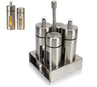 Ensemble Distributeur D'huile Et De Vinaigre, Bouteille Huile Olive et Vinaigrier, Ensemble De Huiliers à Huile, Sel, Huile, Vinaigre, Sel, Poivre, Ensembles De Bouteilles D'huile Et De Vinaigres
