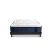 Ensemble Dolce Vita 200x200 cm + sommier en kit - Ressorts + mémoire - Ep. 28 cm