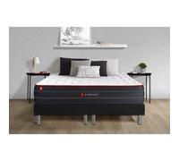 Ensemble double sommier + matelas BOOST ressorts ensaches et memoire de forme 160x200