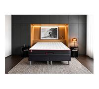 Ensemble double sommier + matelas BOOST ressorts ensachés et mémoire de forme 180x200