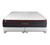 Ensemble double sommier + matelas BOOST ressorts ensachés et mémoire de forme 180x200 G
