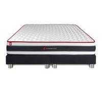 Ensemble double sommier + matelas ENERGY ressorts ensachés et mémoire de forme 200x200 G