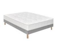 Ensemble douces nuits aline 598 ressorts ensachés + sommier base ferme 80x200 G