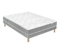 Ensemble Douces Nuits Hydros Mousse HR 35 kg/m3 + Sommier Base Ferme 180x200 avec 2 sommiers G