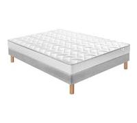 Ensemble Douces Nuits Mawi Mousse 25 kg/m3 + Sommier Base Ferme 140x190 G