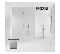 Ensemble douche avec support fixe et flexible 150 cm Nobu Acier satiné - BOSSINI INC003C075