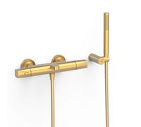 Ensemble douche bain-douche thermostatique Or Mat 24K - TRES 19017449OM