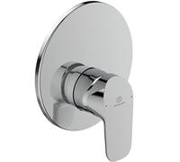 Ensemble douche/robinet Ideal Standard CERAFLEX 2 | Robinet mitigeur mural avec rosace en plastique de 163 mm et levier en métal chromé