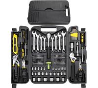 Ensemble d'outils complet de 95 pièces en Valise - Comprend tournevis, pinces et clés pour usage domestique, bricolage et travaux de garage