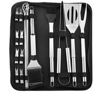 Ensemble d'outils de barbecue en acier inoxydable pour grillades