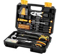 Ensemble d'outils de bricolage - 50 pièces - Dimensions 26x18x7 cm - Poids net 1,6 kg
