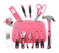 Ensemble d'Outils de Bricolage 67 pour en Acier Chrome Vanadium | Rangement Compact Portable, Bricoleuse Débutant,Outils Ménagers Essentiels,Set 67 Organisé
