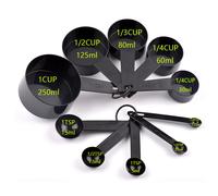 Ensemble d'outils de cuisine ménagers, tasse à mesurer et cuillère, 5 pièces, 10 pièces 5pcs