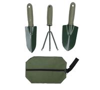 Ensemble d'outils de Jardin, poignée Ergonomique, Pelle Large et étroite, râteau à 3 Dents avec Sac de Rangement pour Le Jardinage Y001