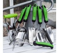 Ensemble d'outils de Jardin Robustes Garden Master® en Acier Inoxydable (7 pièces)