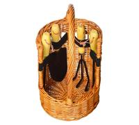 Ensemble d'outils de jardinage comprenant une grelinette et une pelle, dimensions : 22 x 22 x 35 cm