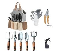 ensemble d'outils de jardinage, Ensemble d'outils de jardinage antirouille - Parfait for l'intérieur et l'extérieur | Cadeau idéal for hommes femmes