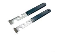 Ensemble d'outils de levage de pavés avec grattoir intégré et prise en main améliorée pour un retrait fluide des briques enfoncées et des blocs de béton