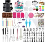 Ensemble d'outils de pâtisserie - 512 pièces KP18449