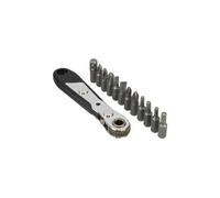 InLine 43034t Mini A7213 Kit de cliquets avec 12 pièces d'embouts de vissage