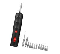 Ensemble d'outils de tournevis électrique miniature avec batterie de 800 mAh et 12 accessoires, outil à main ergonomique pour espaces restreints