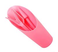 Ensemble d'outils de transplantation de jardin pour plantes grasses et 4 outils de jardinage en plastique avec pelle, pelle et fourchette pour serre, pépinière, entretien des plantes en pot (rose)