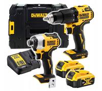 Ensemble d'outils DeWalt DCK2062P2T 18 V (DCD709 + DCF809) 2 batteries de 5,0 Ah Perceuse-visseuse à percussion, visseuse à percussion