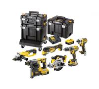 DeWalt Ensemble d'outils DCK654P3T (DCD796, DCF887, DCG412, DCS355, DCS391, DCB273) 18 V 3x5,0 Ah