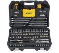 Ensemble d'outils - DEWALT - DWMT73802-01 - 142 pièces - Cliquets 72 dents - Douilles 1/4"" et 3/8""