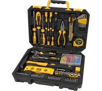 Ensemble d'outils Fieldmann FDG 5013-138R, 138 pièces, Mallette en plastique, Outils polyvalents