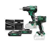 Ensemble d'outils Hikoki KC18DEWFZ (DS18DE + WR18DBDL2); 18 V; 2x4 0 Ah accu.