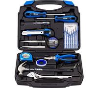 Ensemble d'outils manuels de 26 pièces, présenté dans une mallette