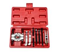 Ensemble d'outils multifonctions 9 pièces pour travaux lourds, construction en métal, poignées ergonomiques, amélioration de la maison, atelier, étui de rangement essentiel, outil en métal
